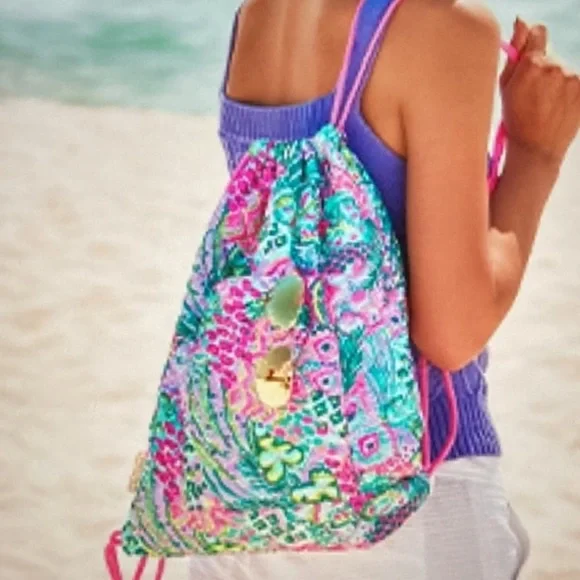 Lilly Pulitzer | Bags | Nwt Lilly Pulitzer Quilted Backpack  display picture 2